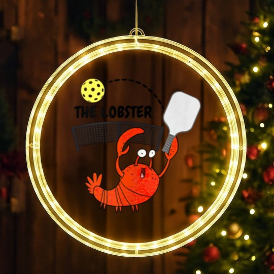 Discover Pickleball Lovers The Lobster 7751 LED Christmas Window Lights