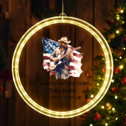 Discover Toby Keith American soldier LED Christmas Window Lights