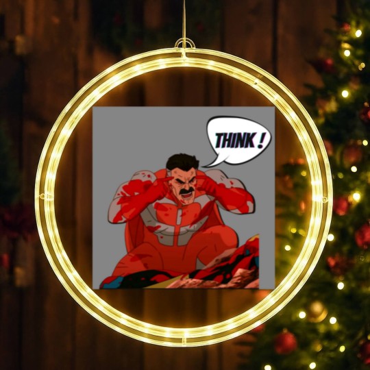 Discover Think Mark  Omni man LED Christmas Window Lights