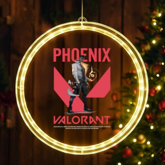 Discover Phoenix Valorant LED Christmas Window Lights