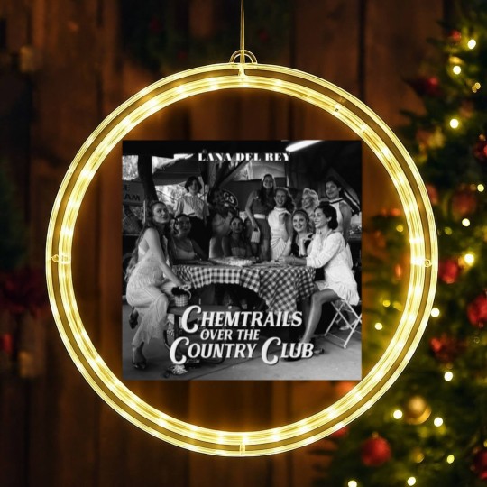 Discover Chemtrails Over the Country Club Werewolf Eyes Cover Long LED Christmas Window Lights