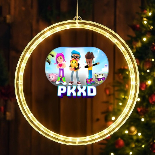 Discover New game,pk xd,kids game,pk xd for kids LED Christmas Window Lights