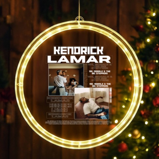 Discover Kendrick Lamar LED Christmas Window Lights, Kendrick Lamar Rap Merch, Kendrick Lamar Merch