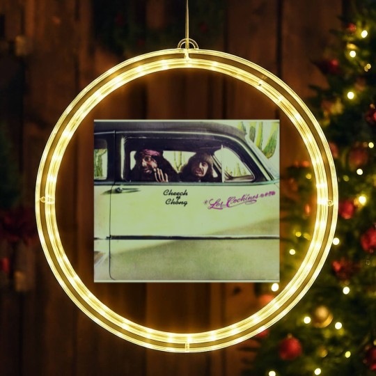 Discover Cheech and Chong Los Cochinos LED Christmas Window Lights
