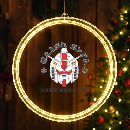 Discover Moeagare, Gundam! - Gundam - LED Christmas Window Lights