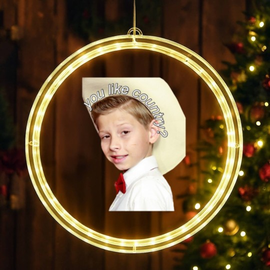 Discover You Like Country Mason Ramsey LED Christmas Window Lights