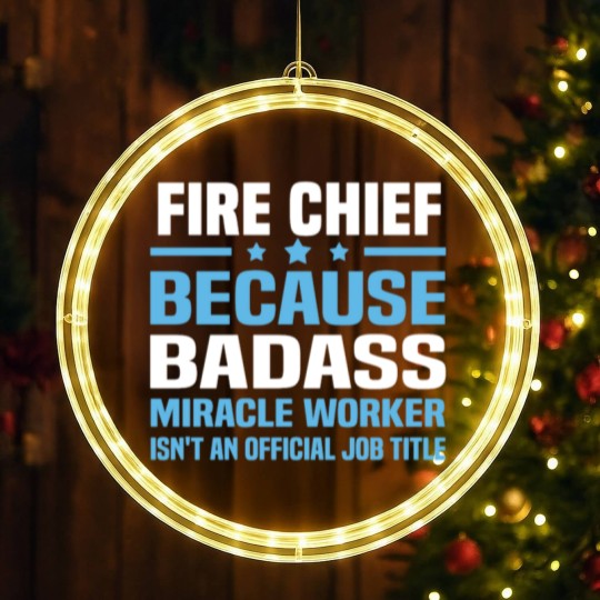 Discover Fire Chief LED Christmas Window Lights