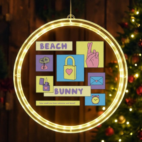 Discover beach bunny merch LED Christmas Window Lights