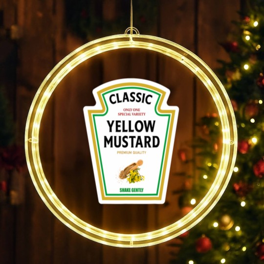 Discover Mustard Halloween 2023 Costume Family Matching K LED Christmas Window Lights