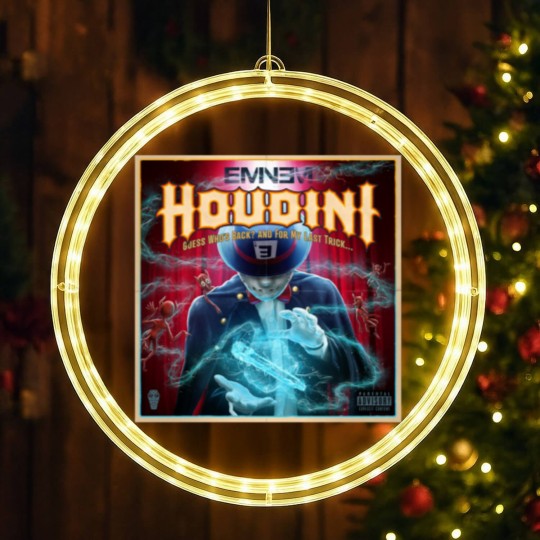 Discover Eminem Houdini Slim Shady LED Christmas Window Lights