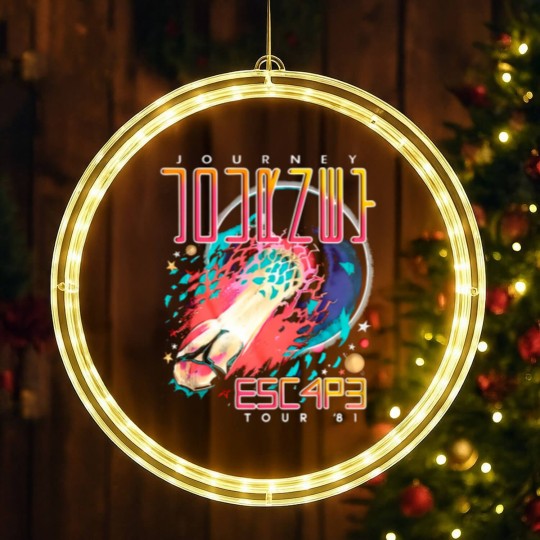 Discover Journey Band LED Christmas Window Lights, 2023 Tour