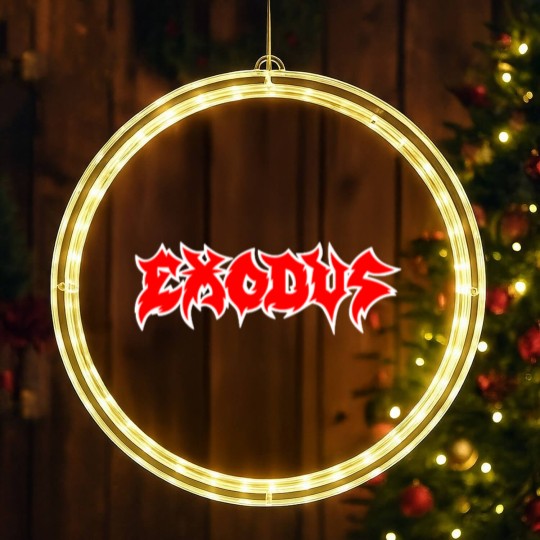 Discover Exodus Thrash metal LED Christmas Window Lights