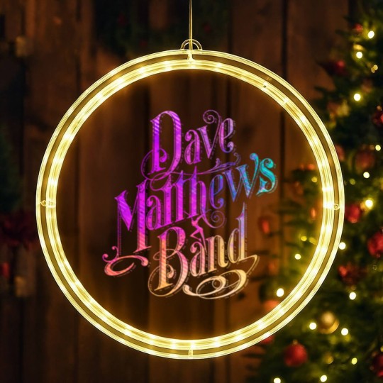 Discover Dave Matthews Band Watercolor - Dave Matthews - LED Christmas Window Lights