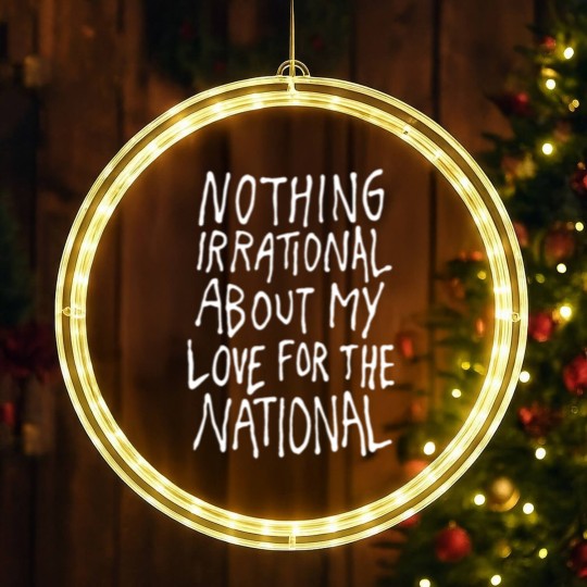 Discover Nothing irrational about my love for the national LED Christmas Window Lights
