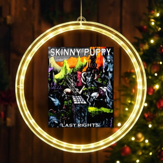 Discover Skinny Puppy Last Rights Vintage LED Christmas Window Lights