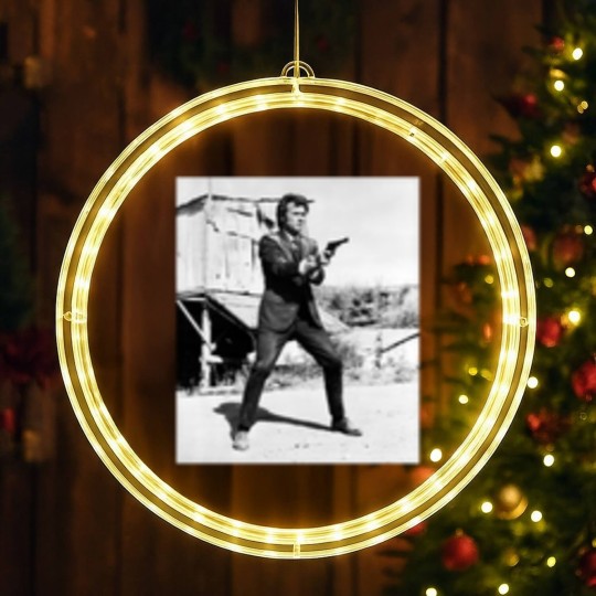 Discover Clint Eastwood LED Christmas Window Lights