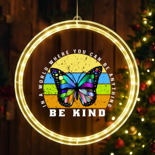 Discover In a world where you can be anything be kind - Be Kind - LED Christmas Window Lights