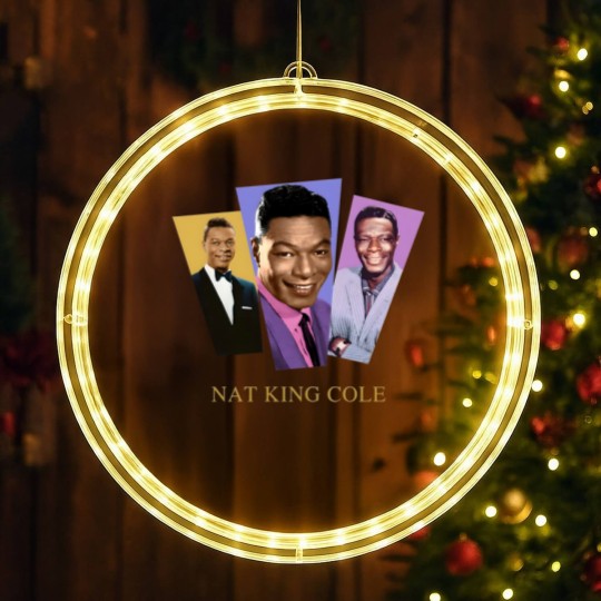 Discover Nat King Cole 1 LED Christmas Window Lights