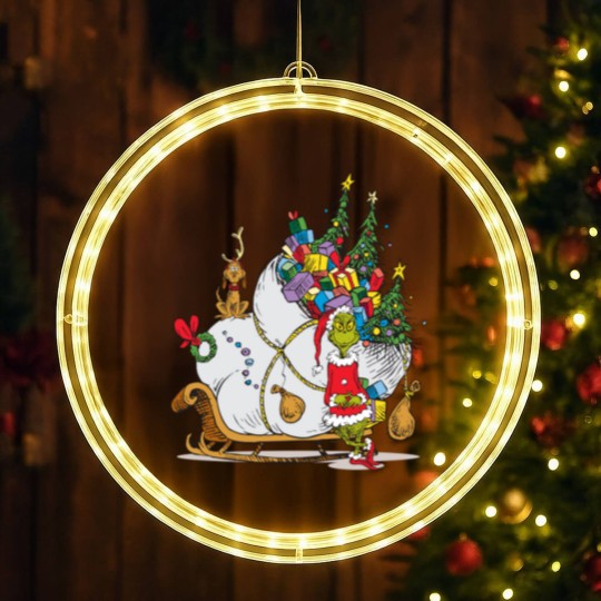 Discover Classic The funny character | The funny character & Max Runaway Slei LED Christmas Window Lights