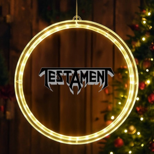 Discover Testament Unisex LED Christmas Window Lights: Logo