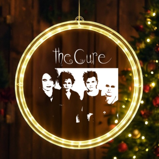 Discover The Cure, The Cure merch, cure, The Cure music, The Cure tour LED Christmas Window Lights