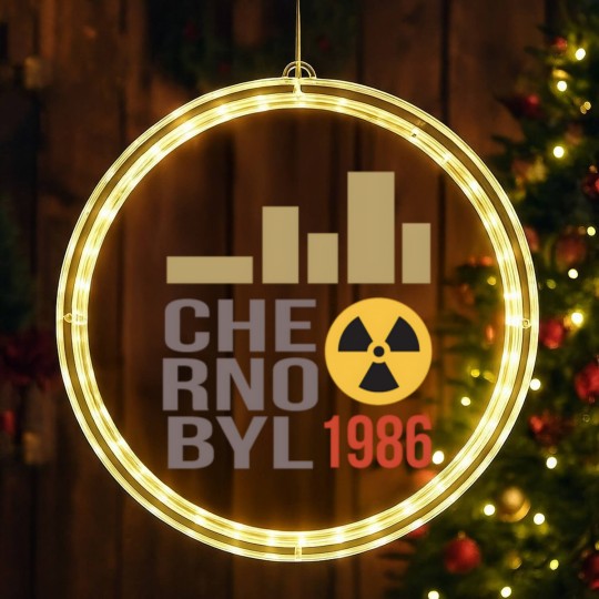 Discover Chernobyl 1986 LED Christmas Window Lights