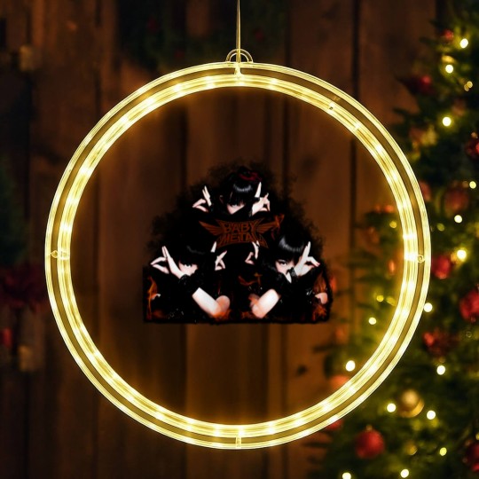 Discover Babymetal LED Christmas Window Lights, Babymetal LED Christmas Window Lights, Babymetal J-Pop LED Christmas Window Lights, Japanese J-pop LED Christmas Window Lights