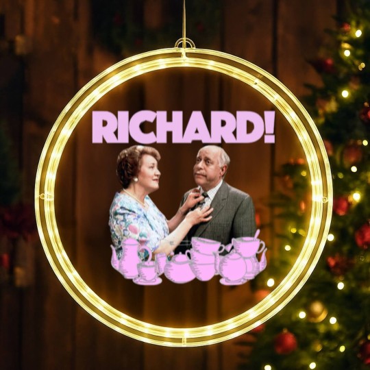 Discover Richard Bucket! - Keeping Up Appearances - LED Christmas Window Lights