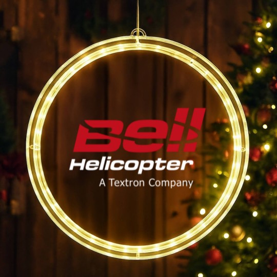 Discover Bell Helicopter LED Christmas Window Lights