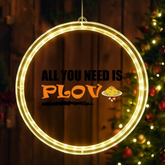 Discover All you need is Plov! Uzbek, Azerbaijan Food LED Christmas Window Lights