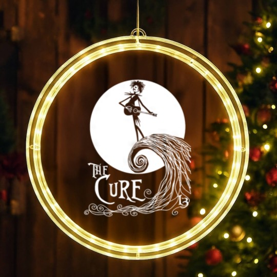 Discover The Cure LED Christmas Window Lights - Skellington Band LED Christmas Window Lights