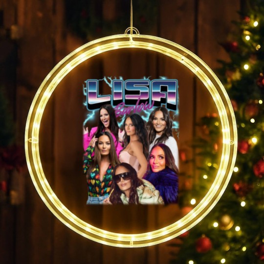 Discover 90s Vintage LED Christmas Window Lights, Lisa Barlow, RHOSLC, The Real Housewives LED Christmas Window Lights