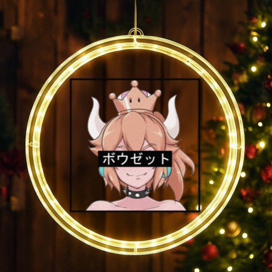 Discover Bowsette LED Christmas Window Lights