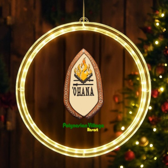 Discover 'Ohana Restaurant Polynesian Village Resort - Ohana - LED Christmas Window Lights