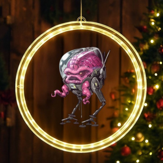 Discover TMNT Krang 2 LED Christmas Window Lights