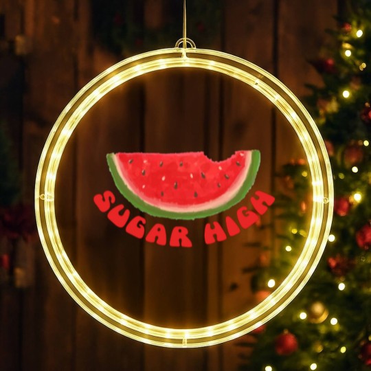 Discover Watermelon Sugar High / Harry Graphic LED Christmas Window Lights