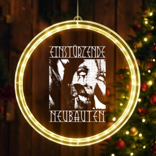Discover Einstürzende Neubauten Original FanArt Design - Einsturzende Neubauten - LED Christmas Window Lights