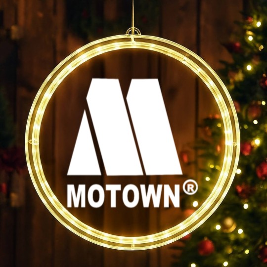 Discover Motown Records LED Christmas Window Lights
