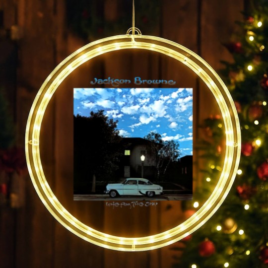 Discover Jackson Browne Late For The Sky American Singer Country Rock LED Christmas Window Lights