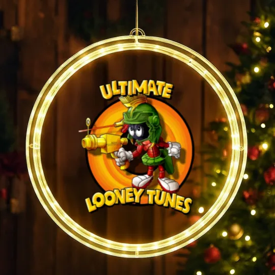 Discover Marvin The Martian LED Christmas Window Lights