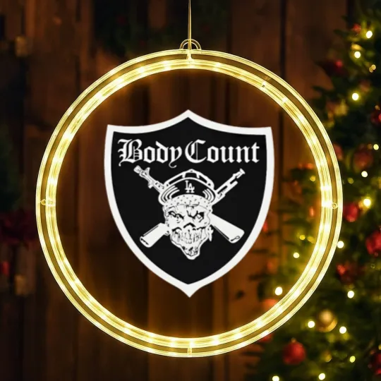 Discover Body Count - Black  (1) LED Christmas Window Lights