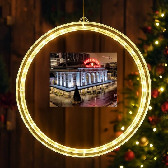 Discover Union Station - Denver LED Christmas Window Lights