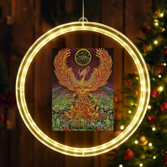 Discover Grateful Phoenix Dead LED Christmas Window Lights