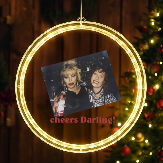 Discover Vintage 90s 1995 PATSY STONE joanna lumley LED Christmas Window Lights