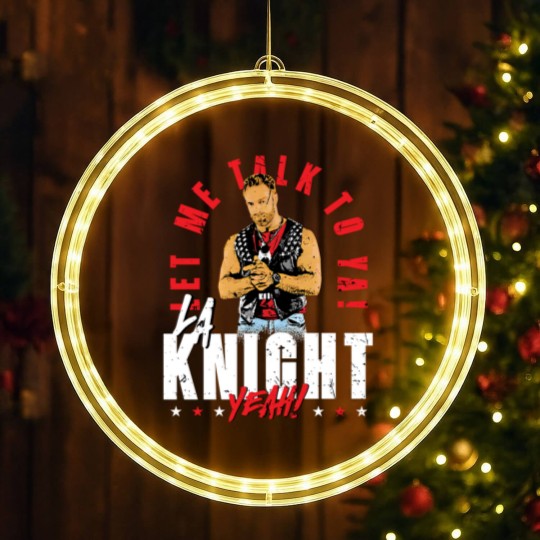 Discover LA Knight Let Me Talk To Ya LED Christmas Window Lights