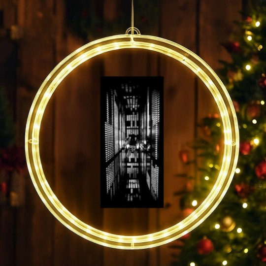 Discover 2001 A Space Odyssey 1968 LED Christmas Window Lights