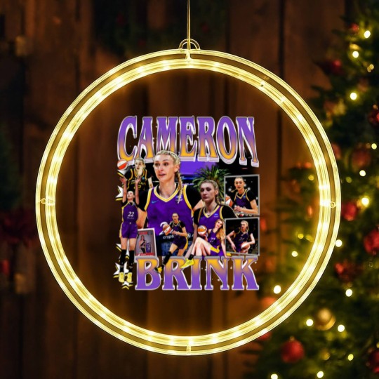 Discover Cameron Brinks Los Angeles Women's Basketball LED Christmas Window Lights
