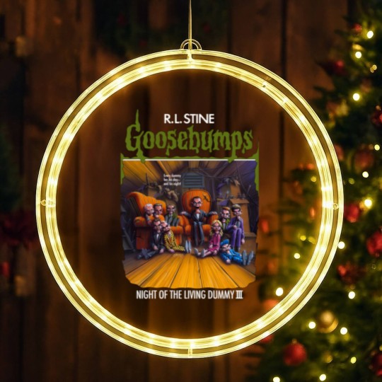 Discover Goosebumps - Night Of The Living Dummy LED Christmas Window Lights