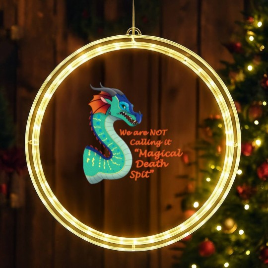 Discover Glory Fantasy Rainwing Not Calling Magical Death Spit Wings Of Dragon Fires Design Gift For LED Christmas Window Lights