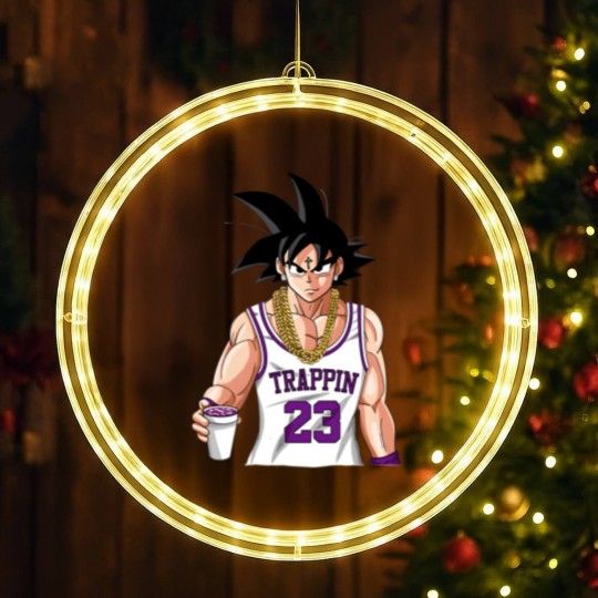 Discover Trap Goku LED Christmas Window Lights